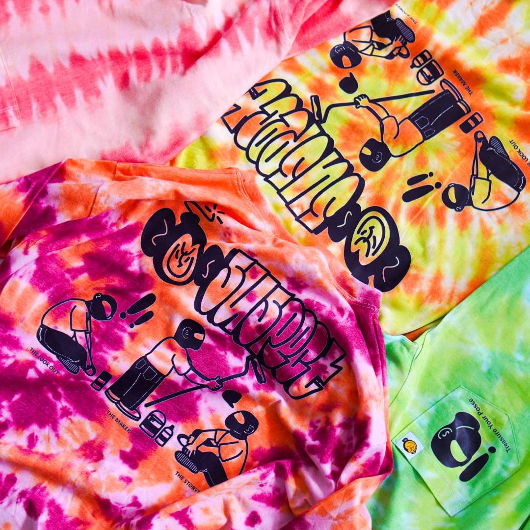 Posse Tie-Dye Pocket Longsleeves