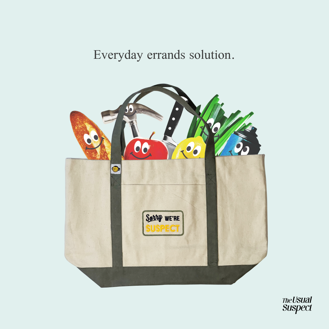 Sorry We're Suspects Totebag