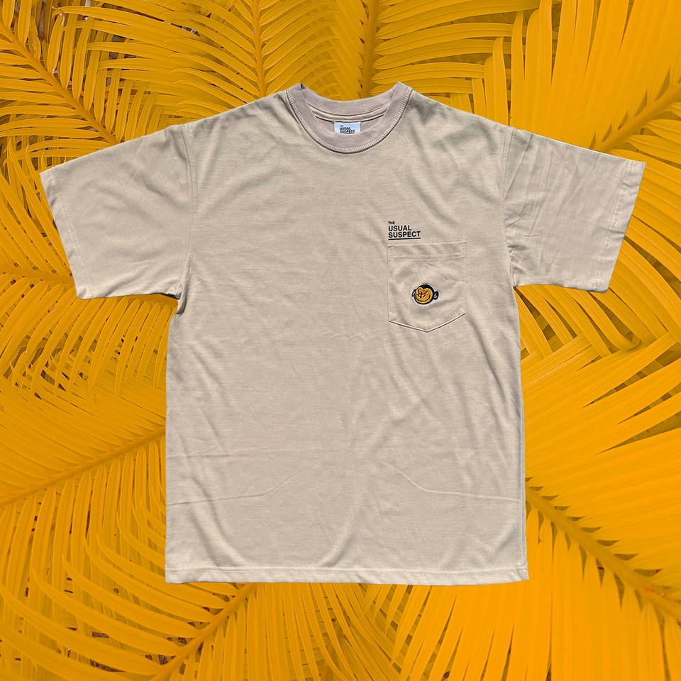 Pocket Tee (Beige)