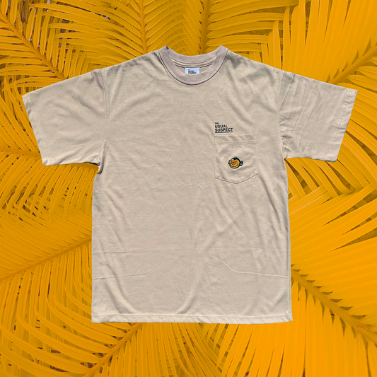 Pocket Tee (Beige)